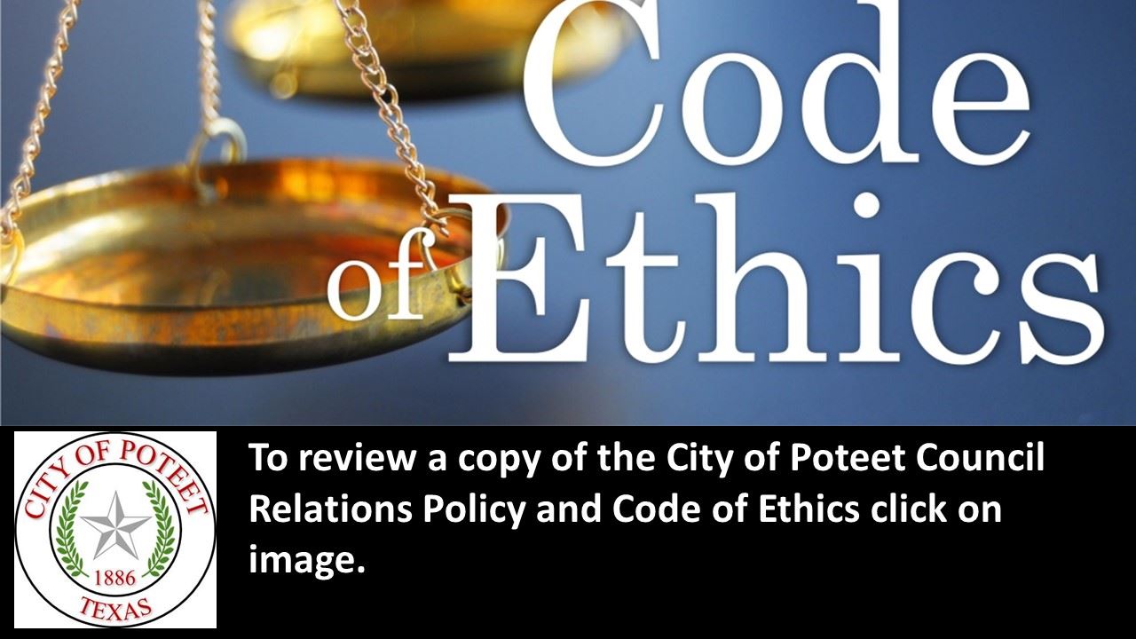 Council Relations and Code of Ethics