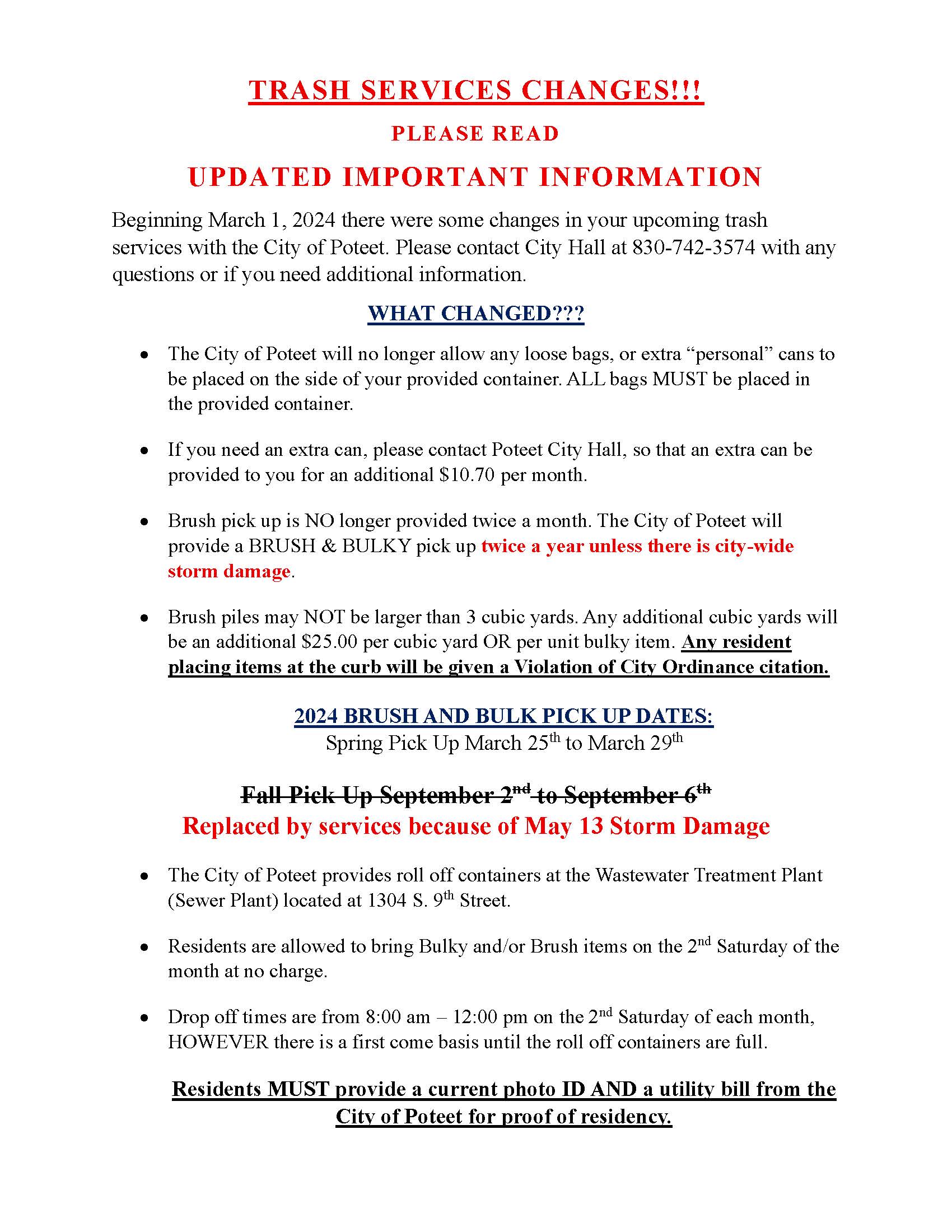 20240709 TRASH SERVICES CHANGES